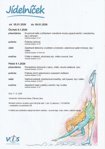 Jídelní lístek